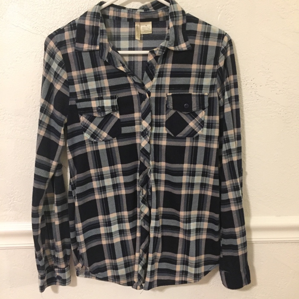 plaid shirt